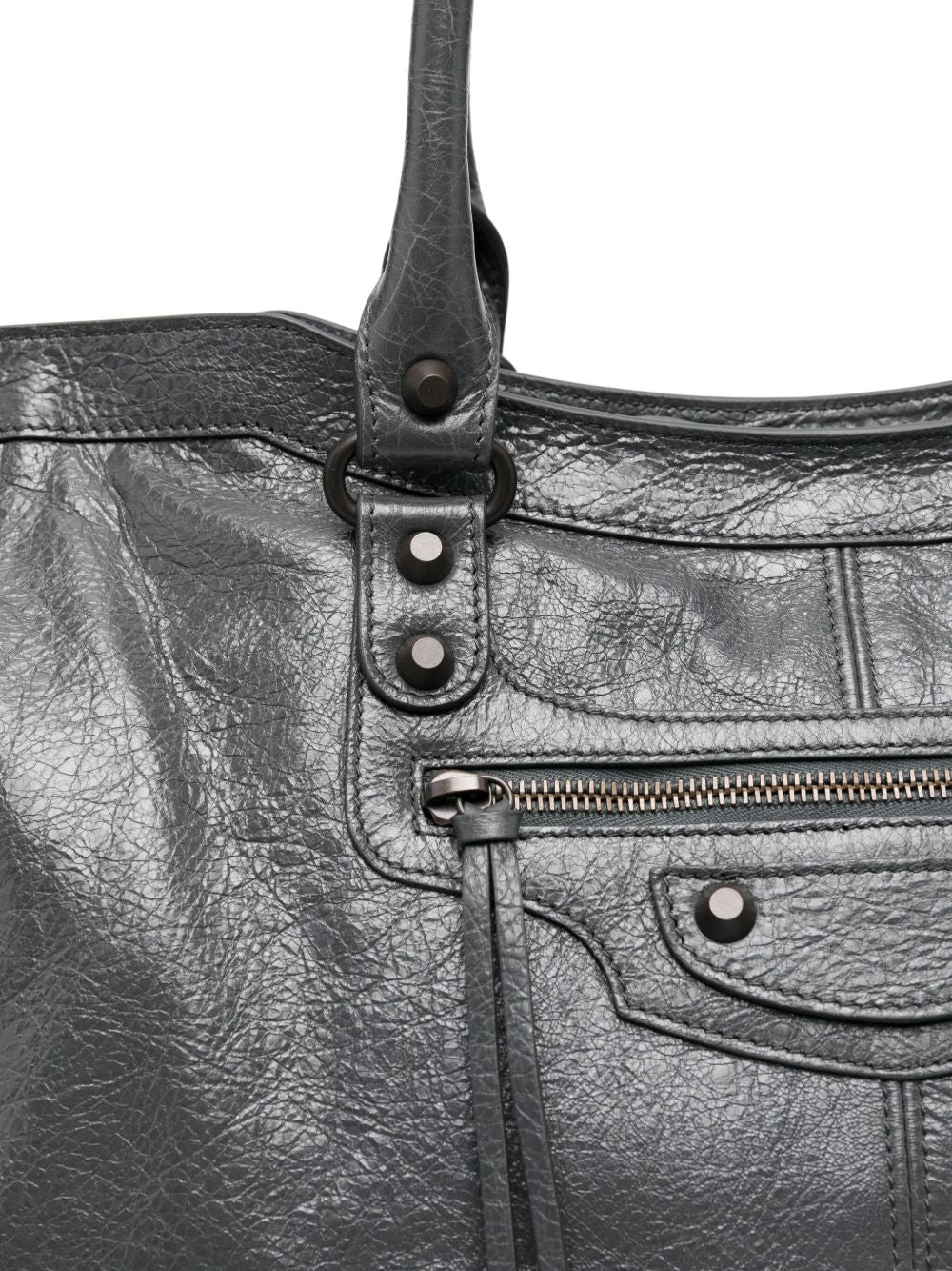 Balenciaga Bags Black Furs & Skins->lambskin100.0 %