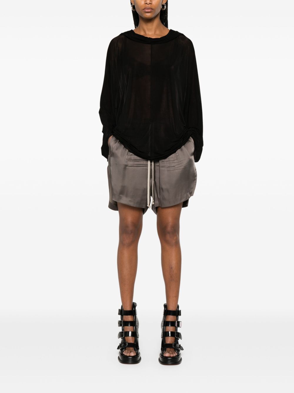 Rick Owens Sweaters Black Lining: Cotton Outer: Wool