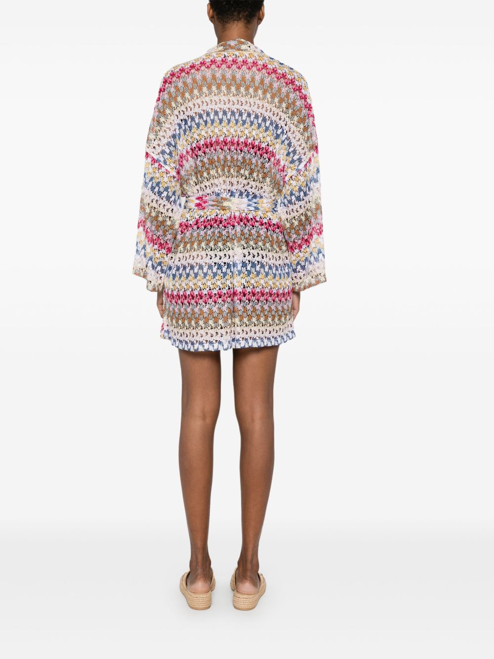 Missoni Beachwear Pre Sea Clothing White Viscose Polyamide Elastane