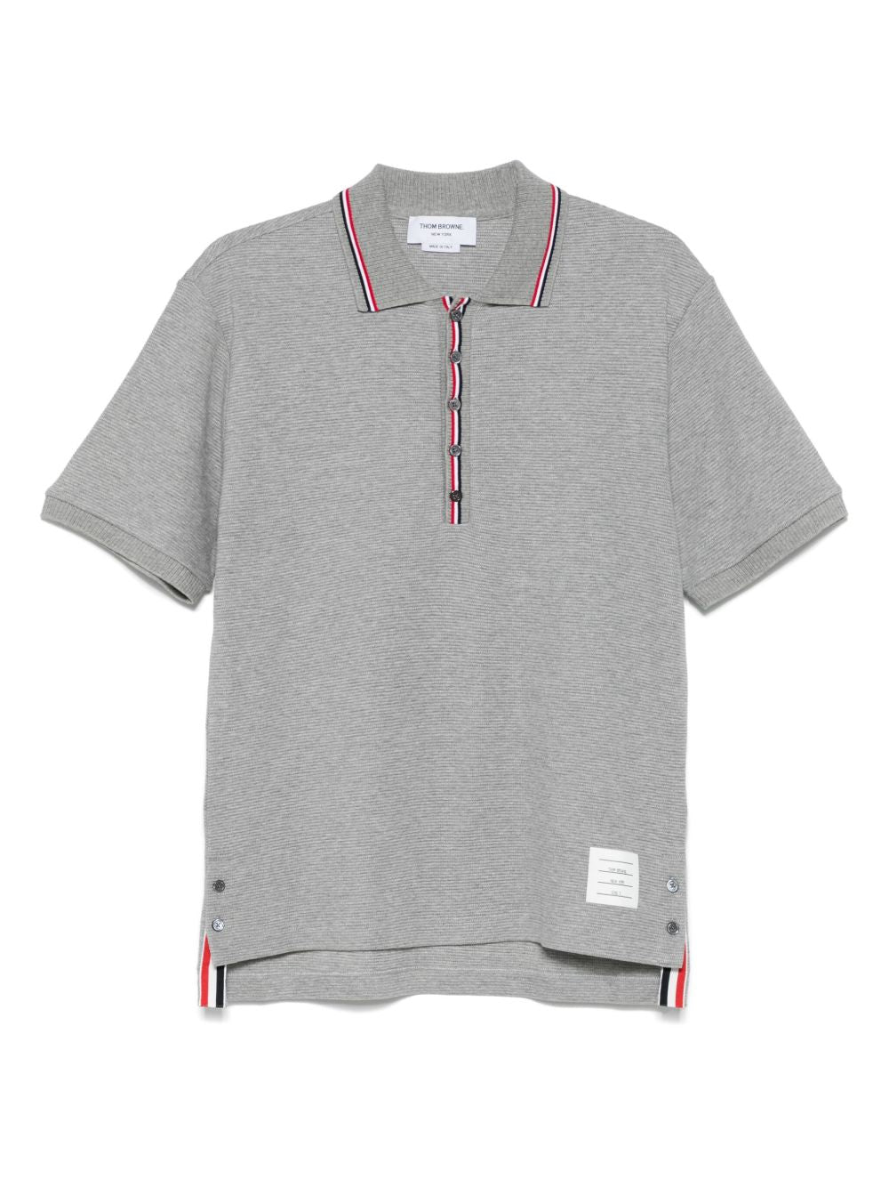 Thom Browne T-shirts and Polos Light Grey Self: Cotton