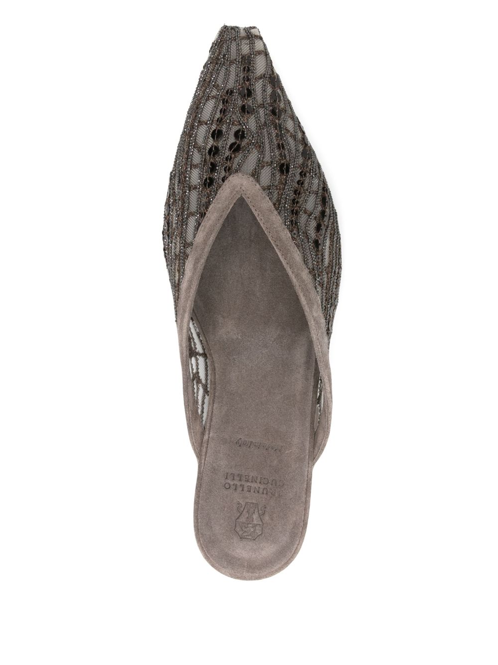 Brunello Cucinelli Flat Shoes Marrone Suede