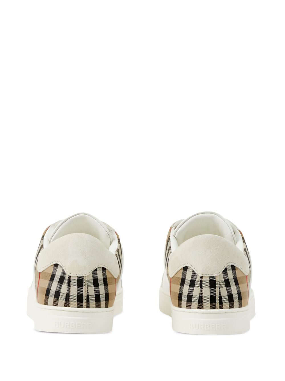 Burberry Sneakers White Calf Skin