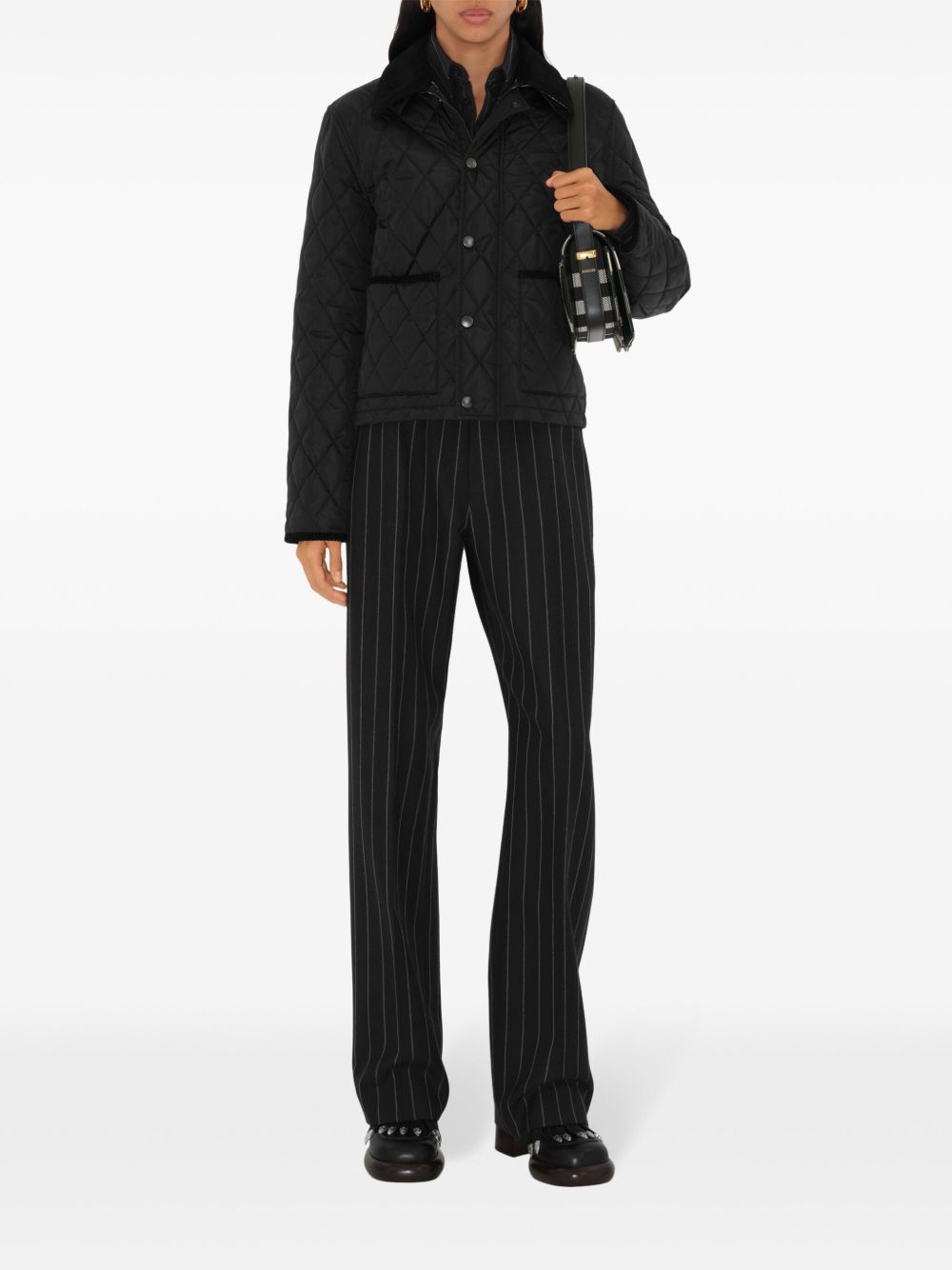 Burberry Jackets Black Outer: Polyamide