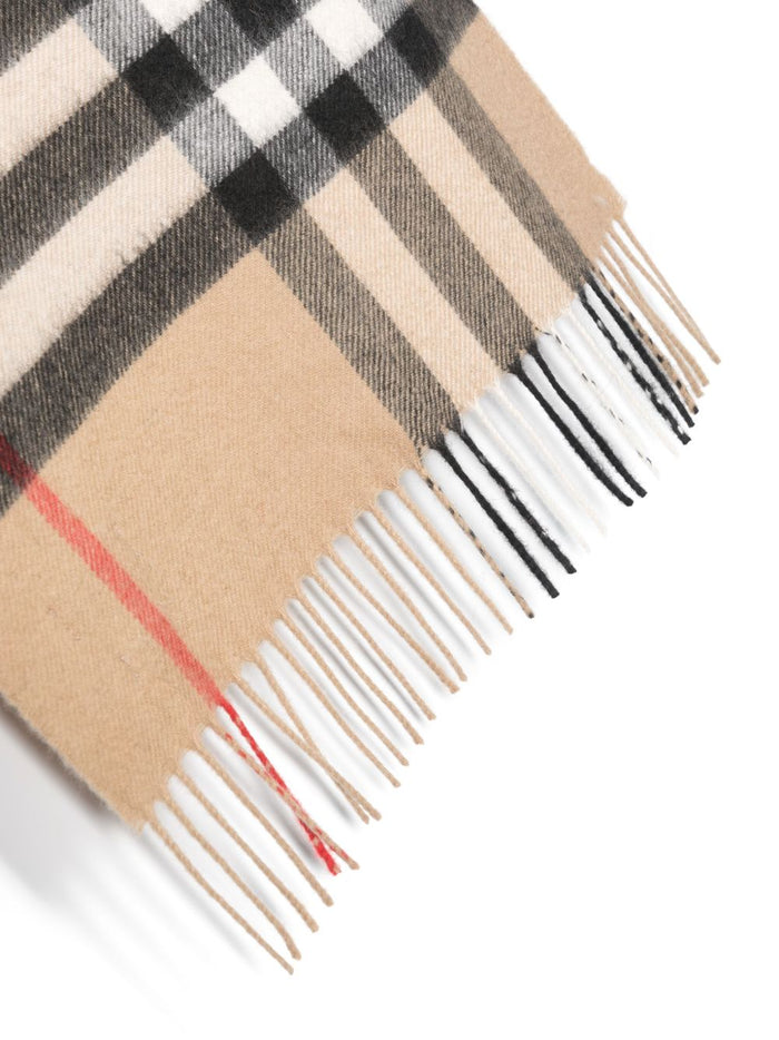 Burberry Scarfs Beige Cashmere