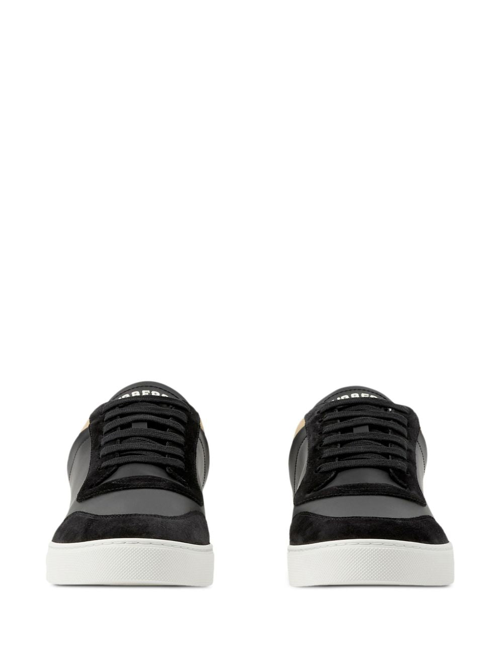 Burberry Sneakers Black Calf Leather