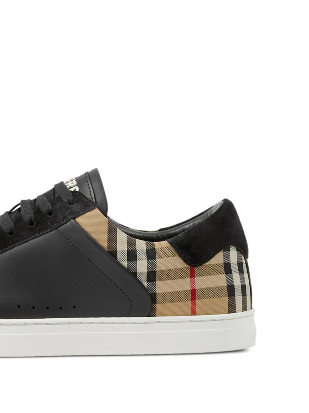 Burberry Sneakers Black Calf Leather