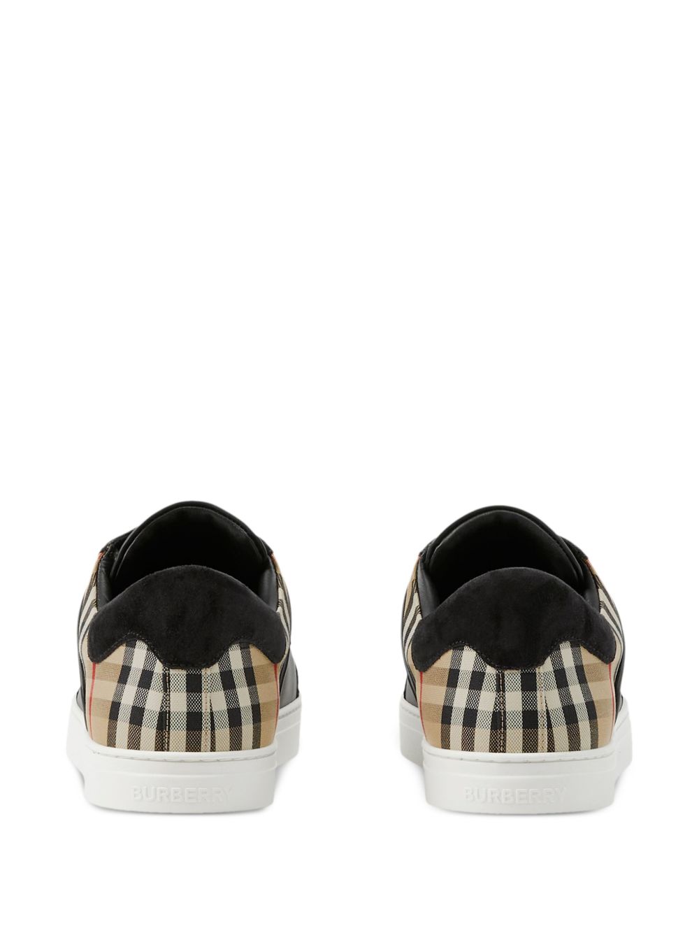 Burberry Sneakers Black Calf Leather
