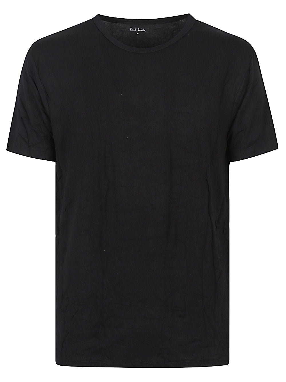 Paul Smith T-Shirts And Polos Nero Modal Elastane