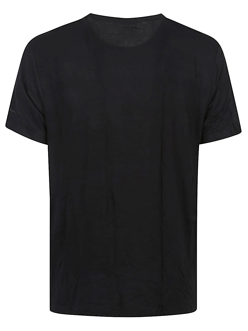 Paul Smith T-Shirts And Polos Nero Modal Elastane