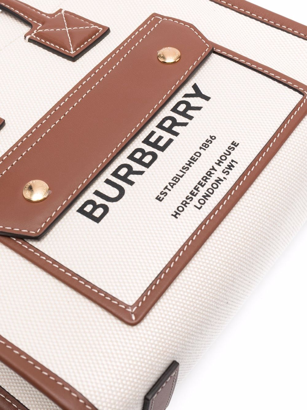 Burberry Bags White Lining: Cotton
