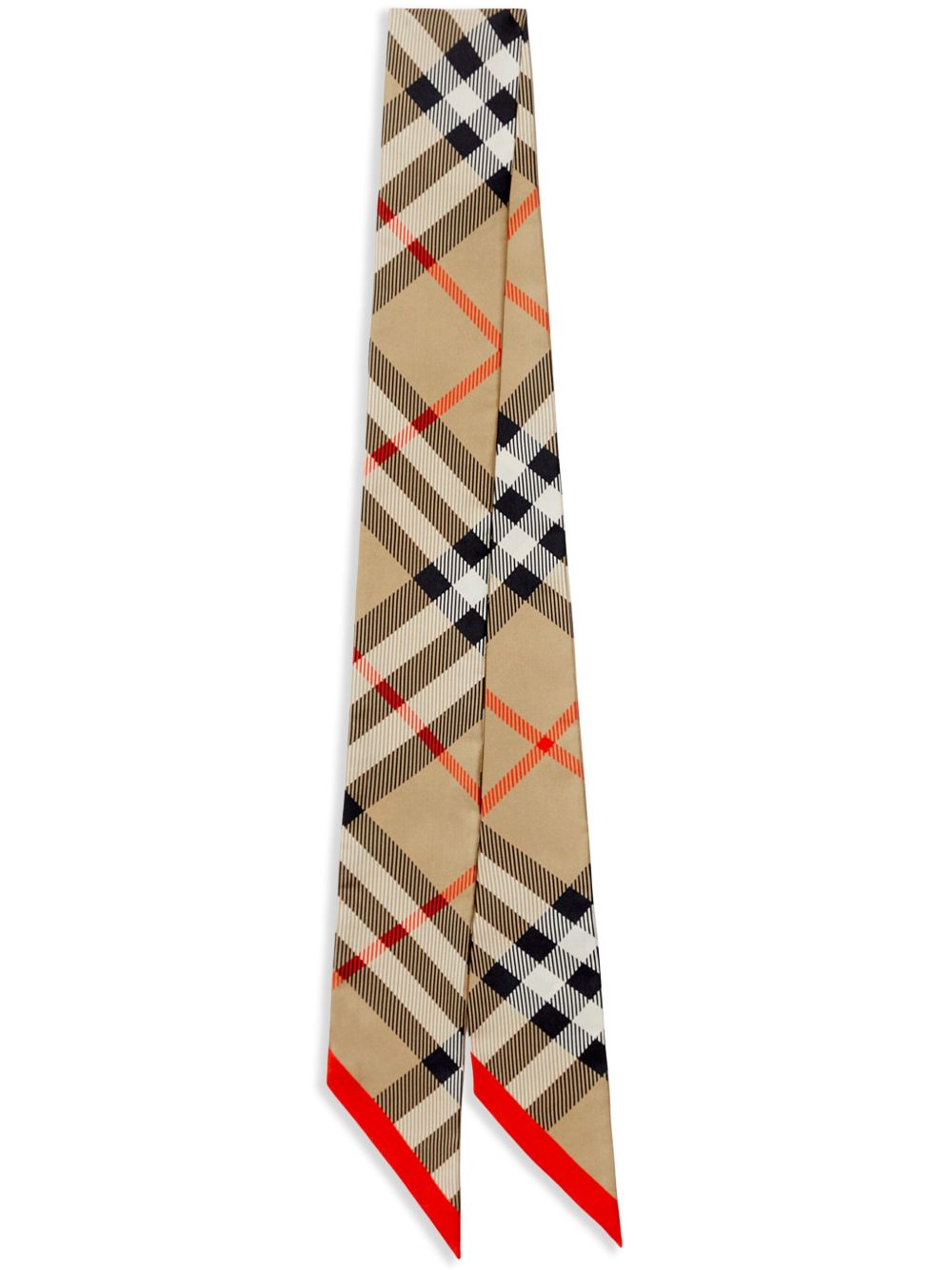 Burberry Scarfs Beige Silk