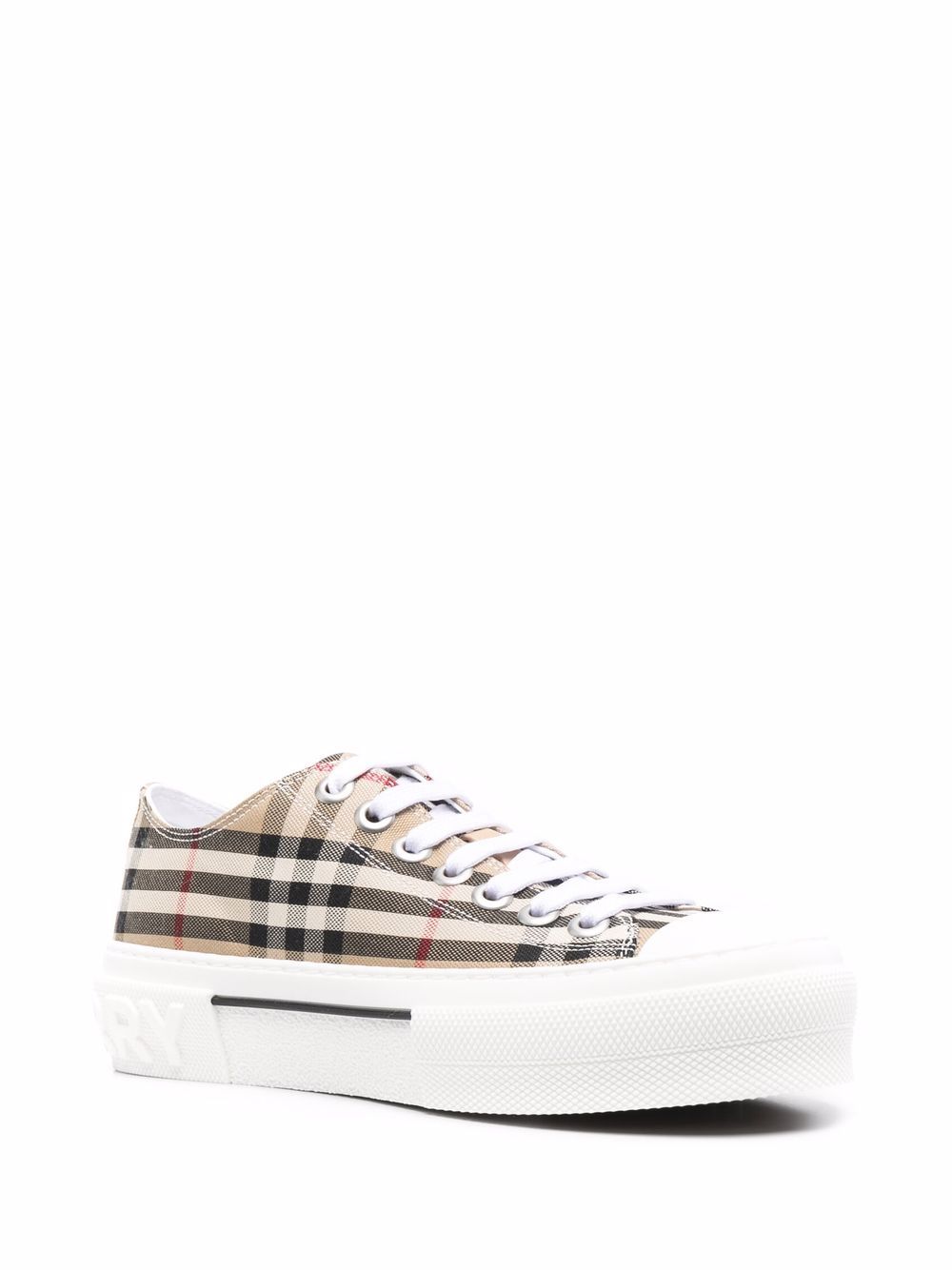 Burberry Sneakers Beige Outer: Cotton Lining: Fabric