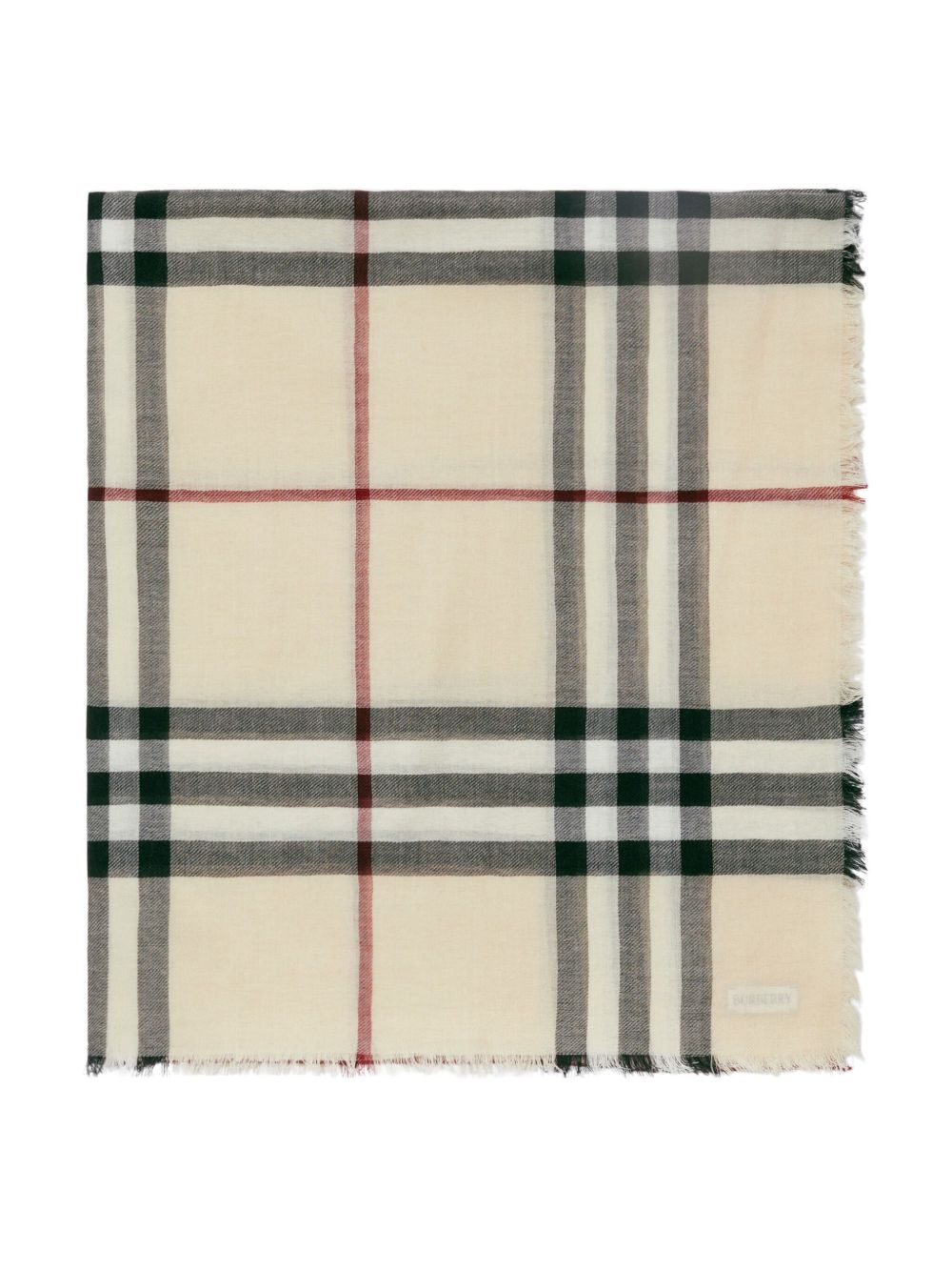 Burberry Scarfs Cream Wool