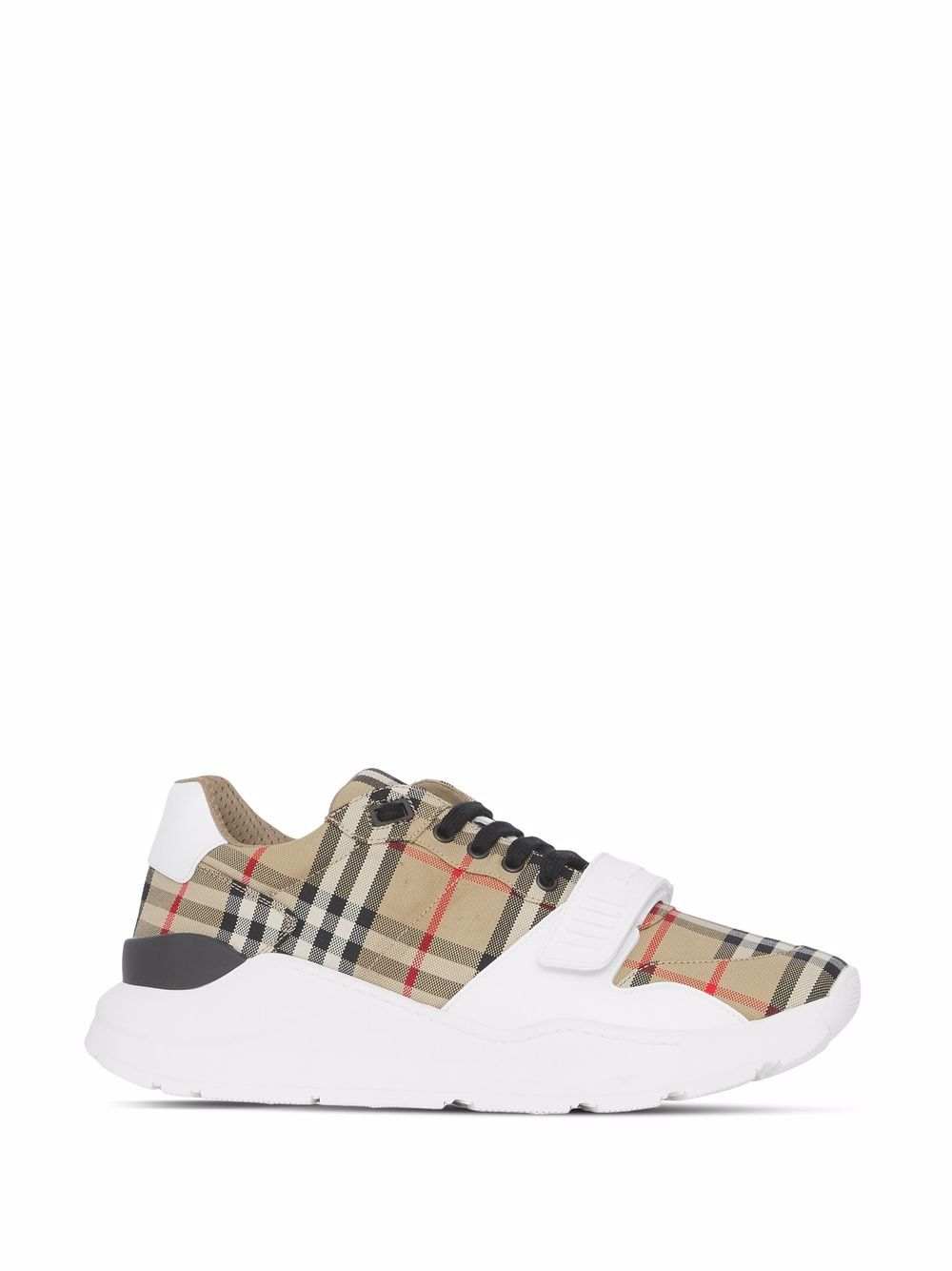 Burberry Sneakers Beige Exterior: Cotton
