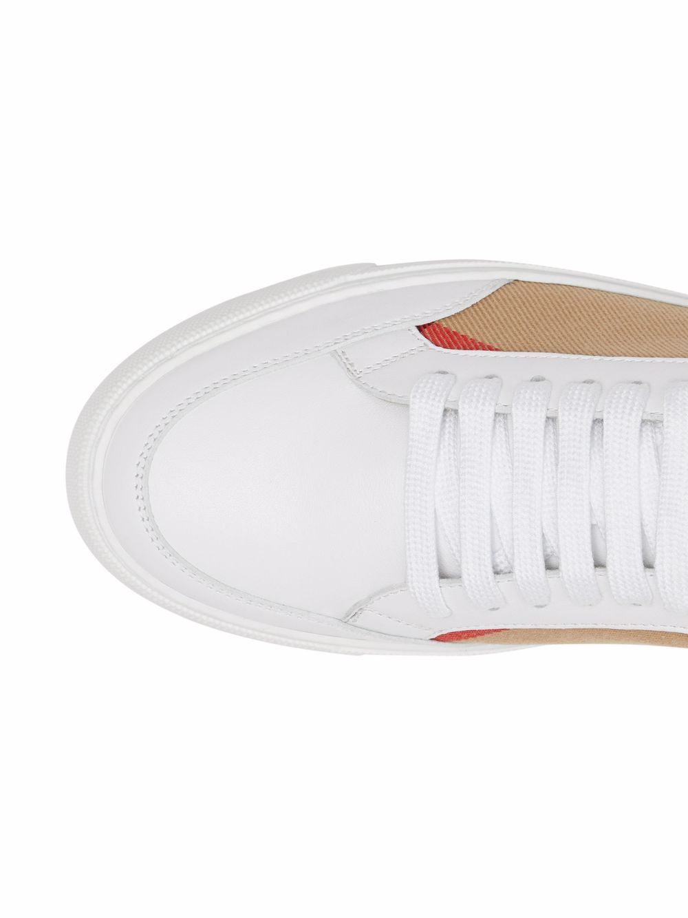 Burberry Sneakers White Leatehr
