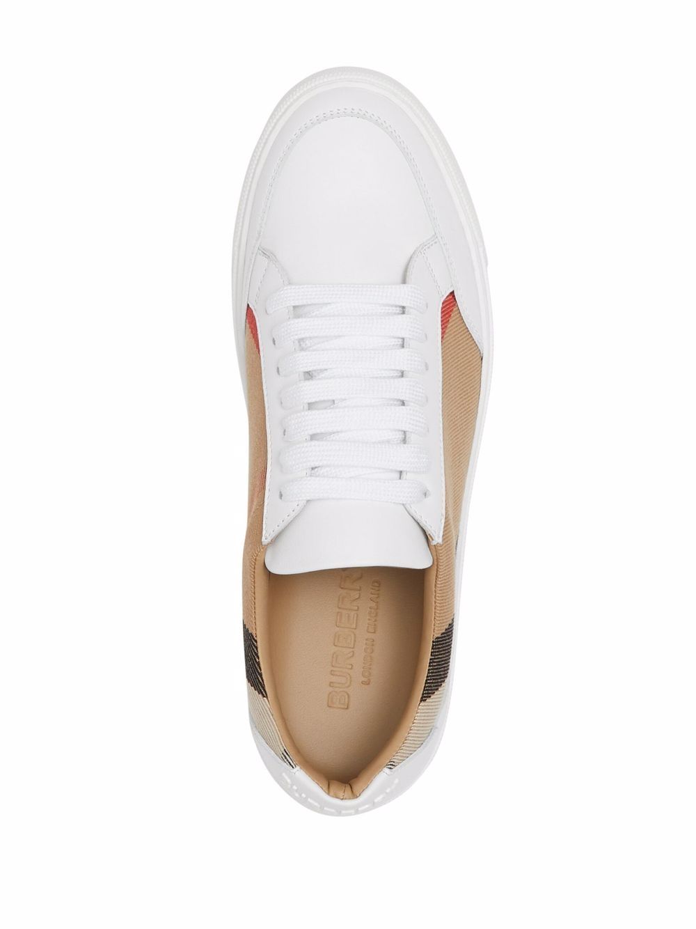 Burberry Sneakers White Leatehr