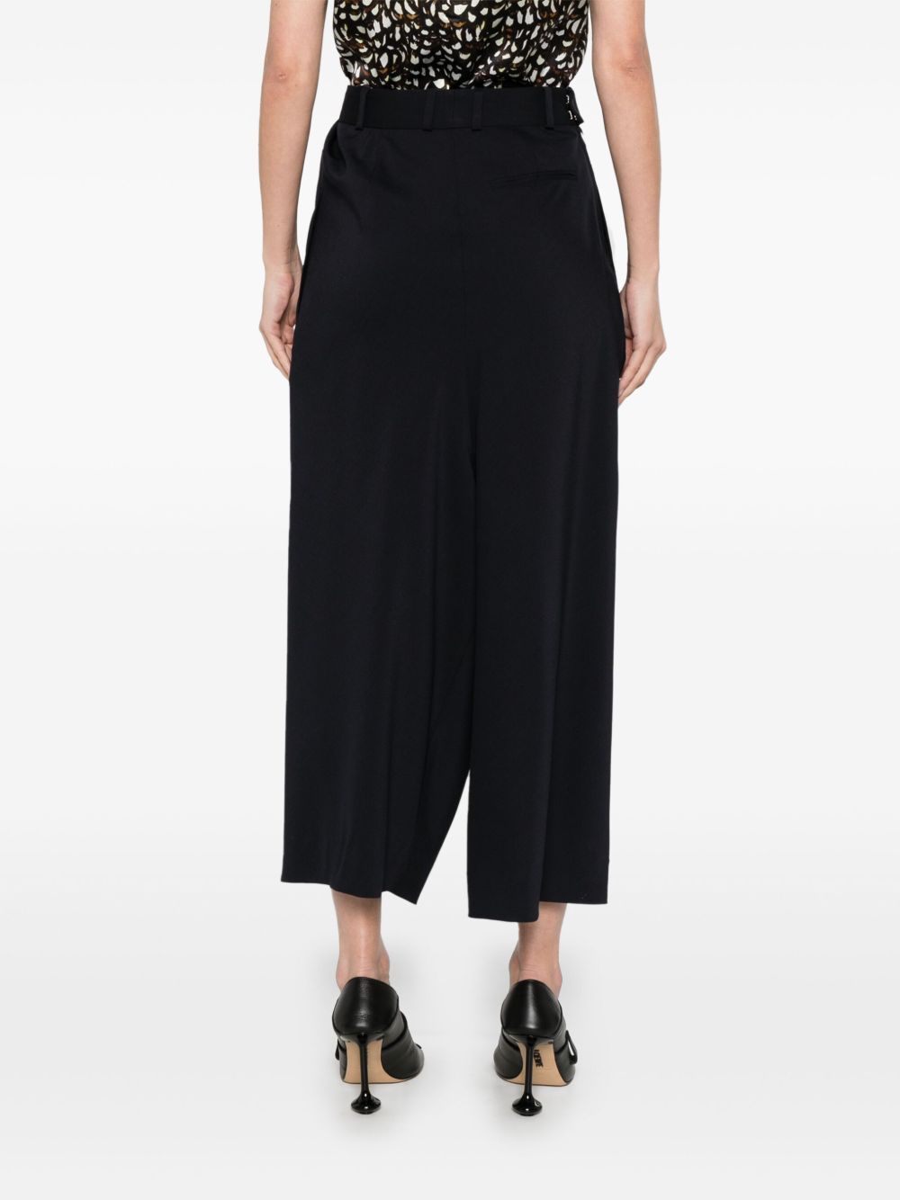 Loewe Trousers Blue Wool