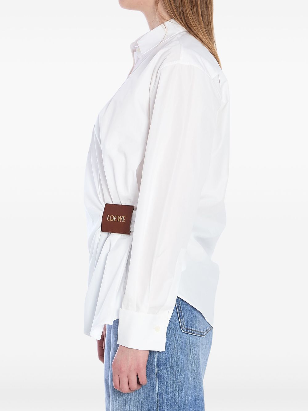 Loewe Shirts White Cotton