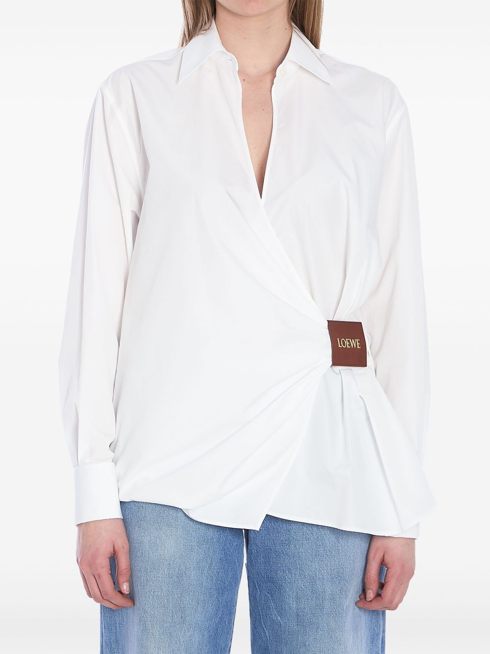 Loewe Shirts White Cotton