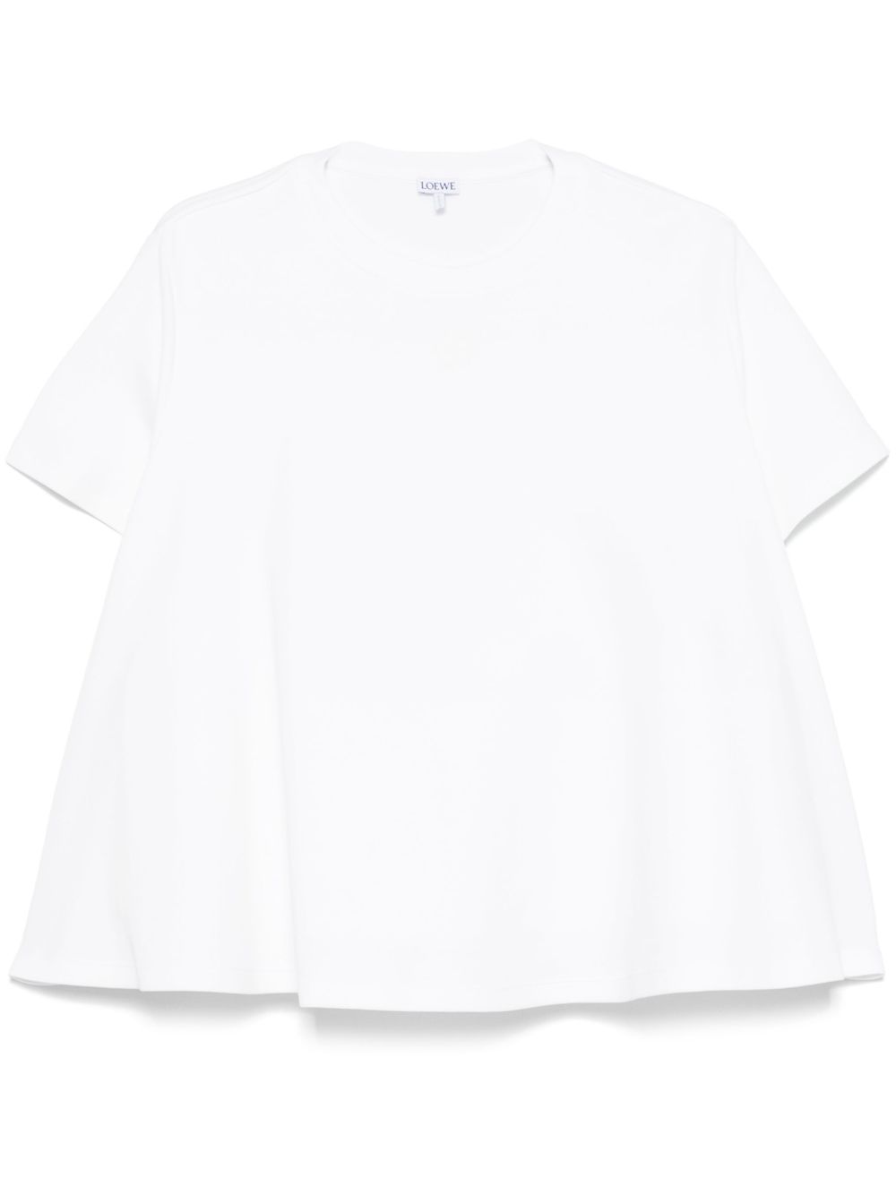 Loewe T-shirts and Polos White Cotton Polyamide
