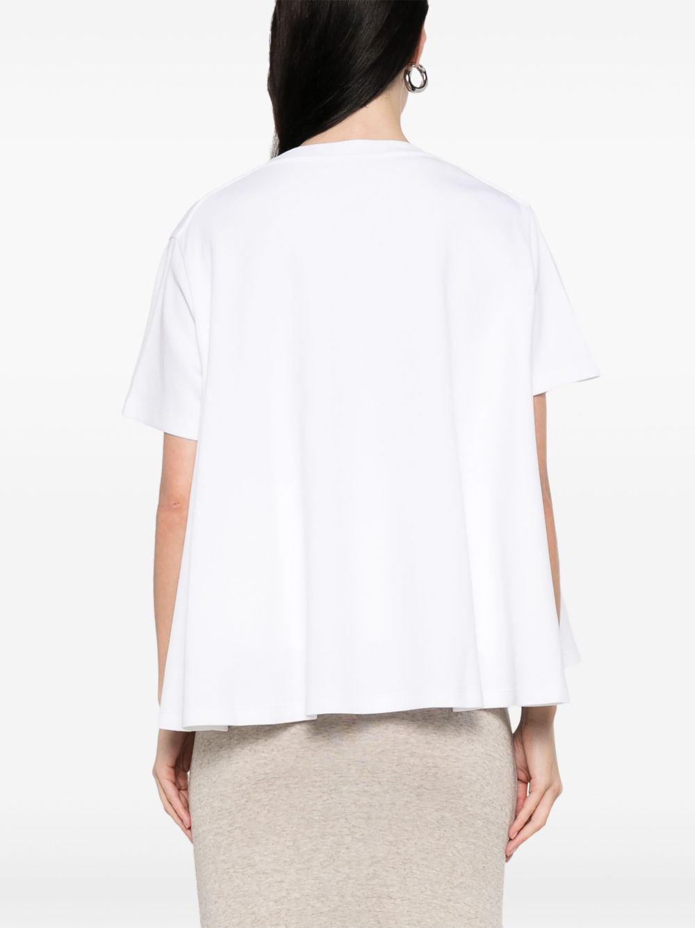 Loewe T-shirts and Polos White Cotton Polyamide