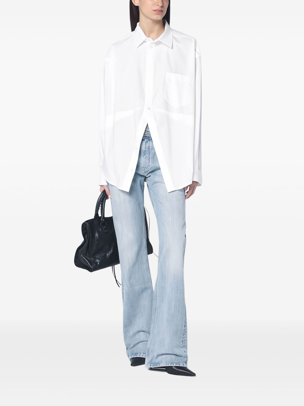 Balenciaga Shirts White Cotton