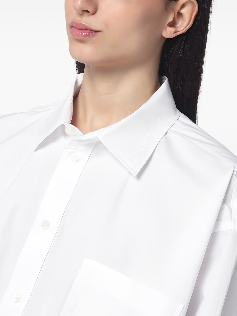 Balenciaga Shirts White Cotton