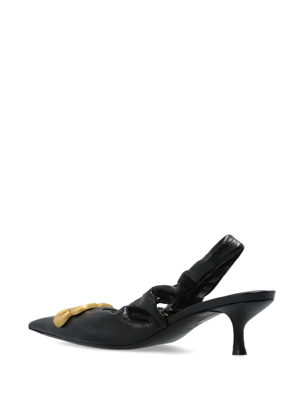 Balenciaga With Heel Black Lamb Leather