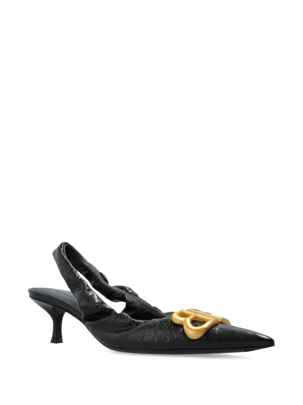Balenciaga With Heel Black Lamb Leather