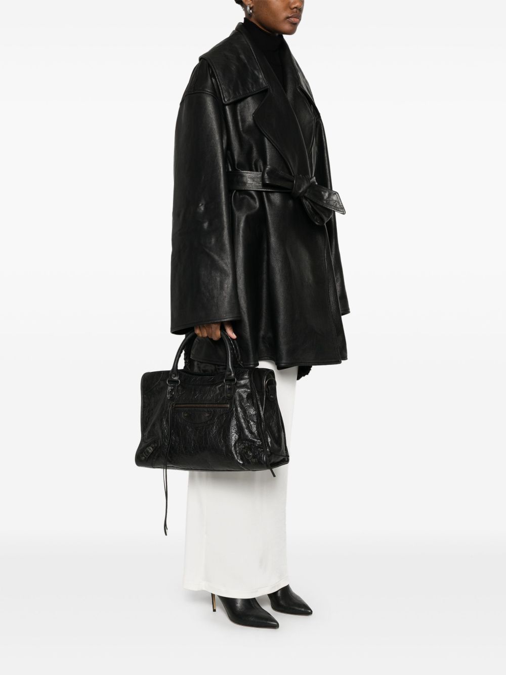 Balenciaga Bags Black Lambskin