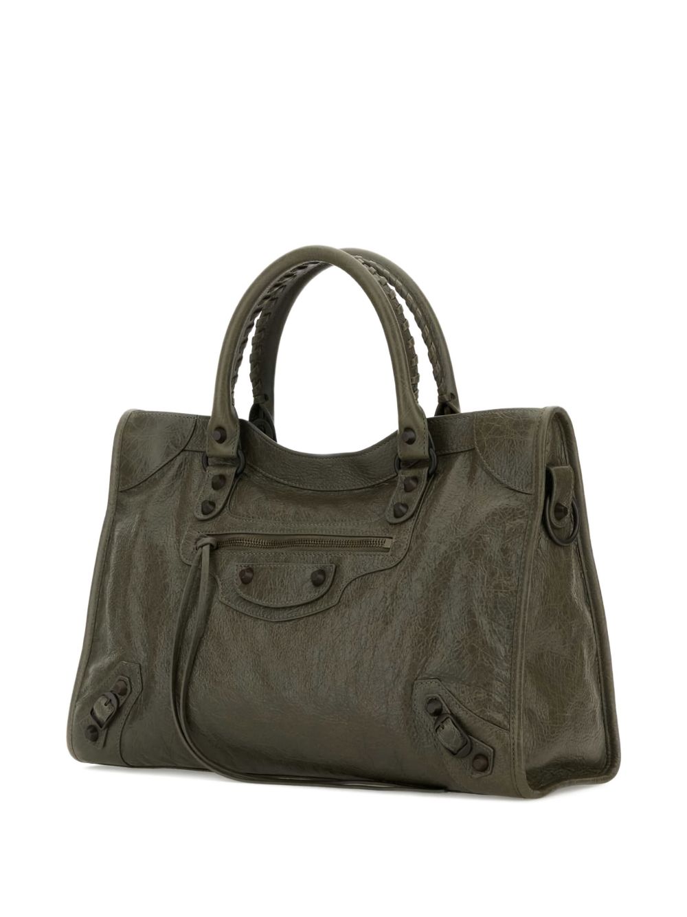 Balenciaga Bags Green Lamb Leather
