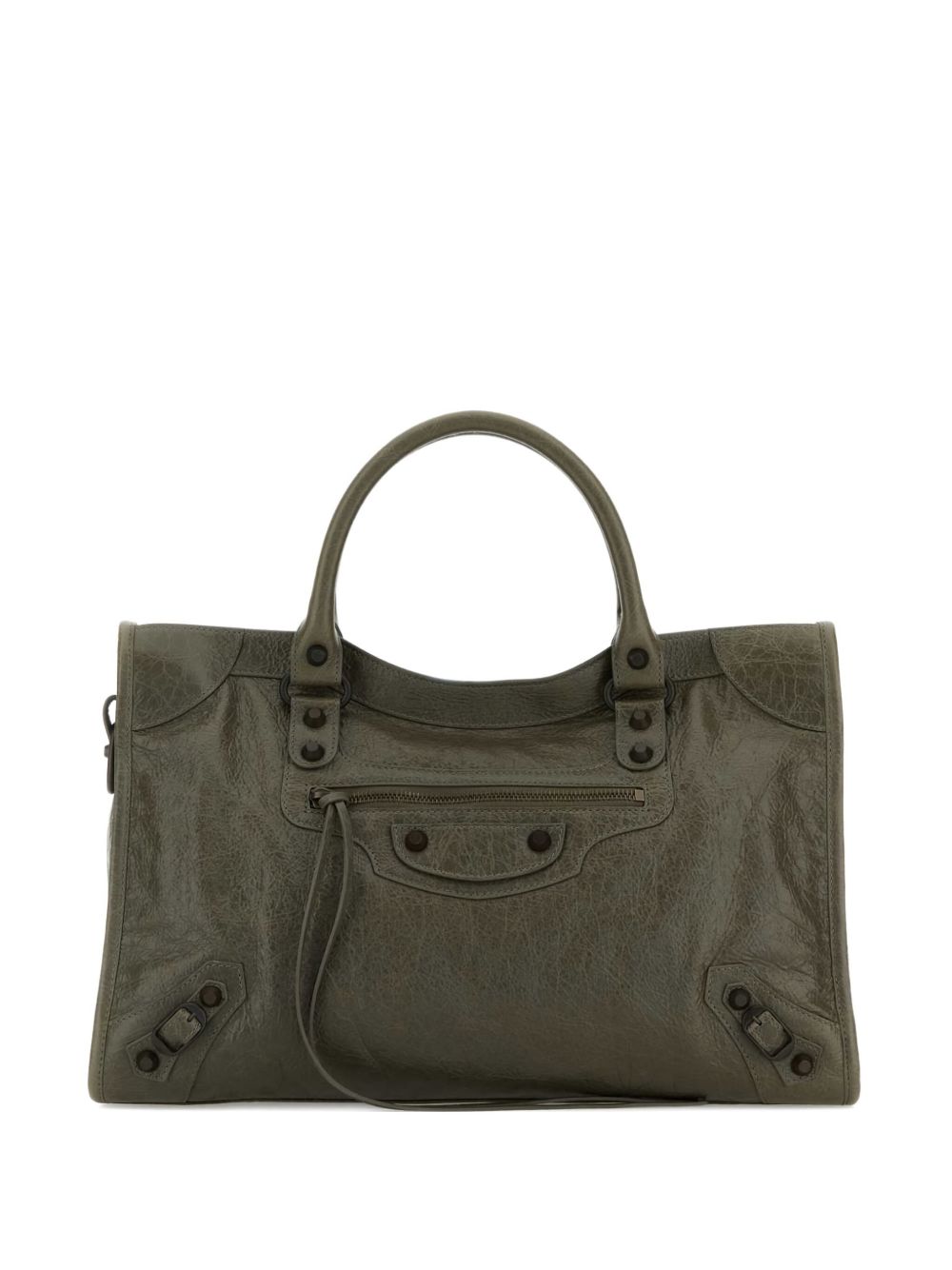 Balenciaga Bags Green Lamb Leather