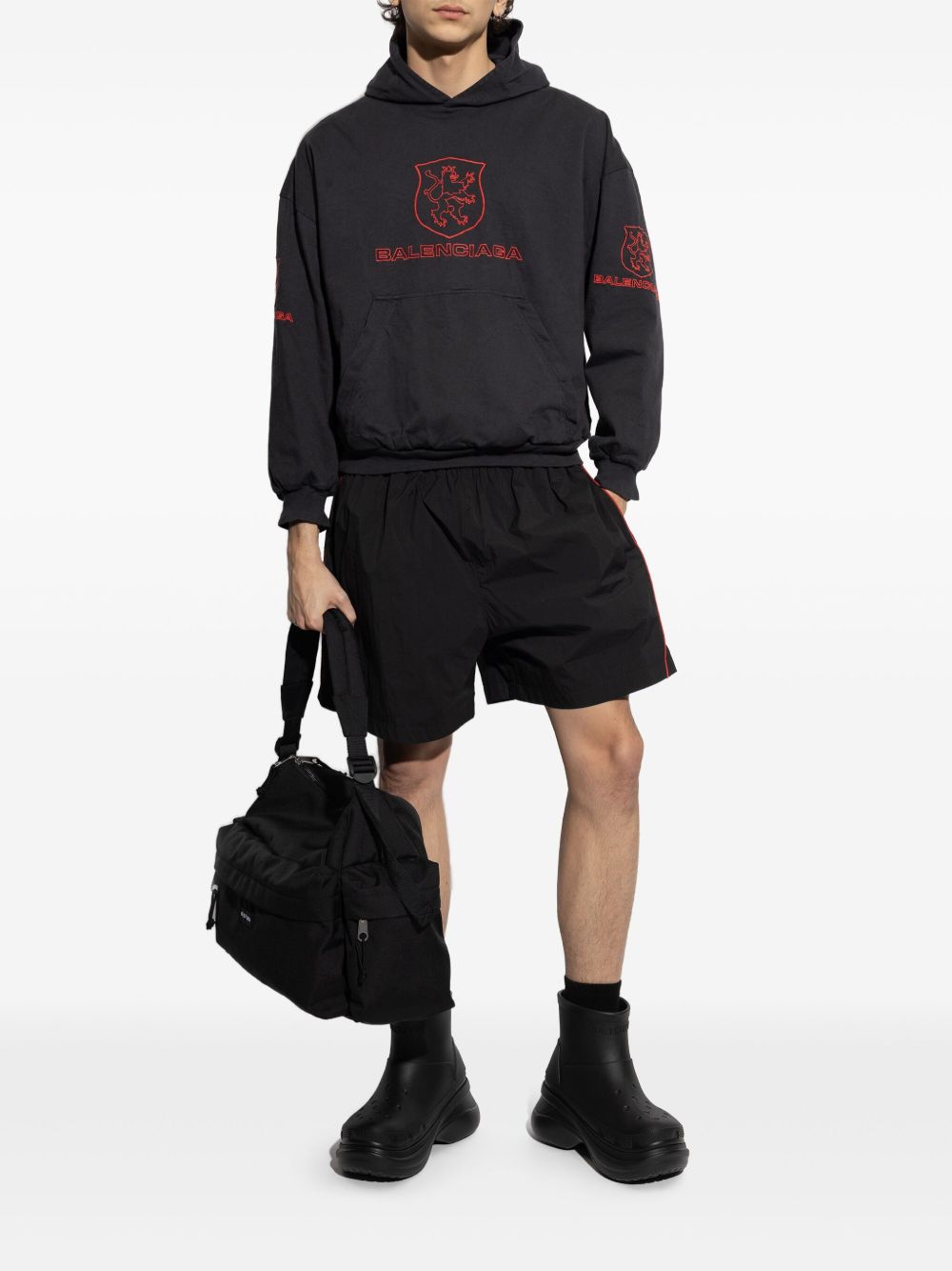 Balenciaga Shorts Black Polyamide