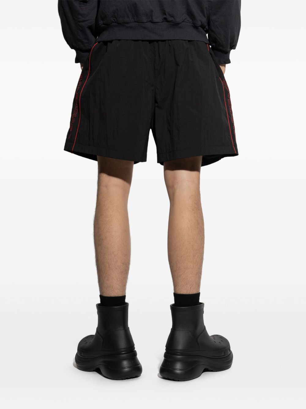 Balenciaga Shorts Black Polyamide