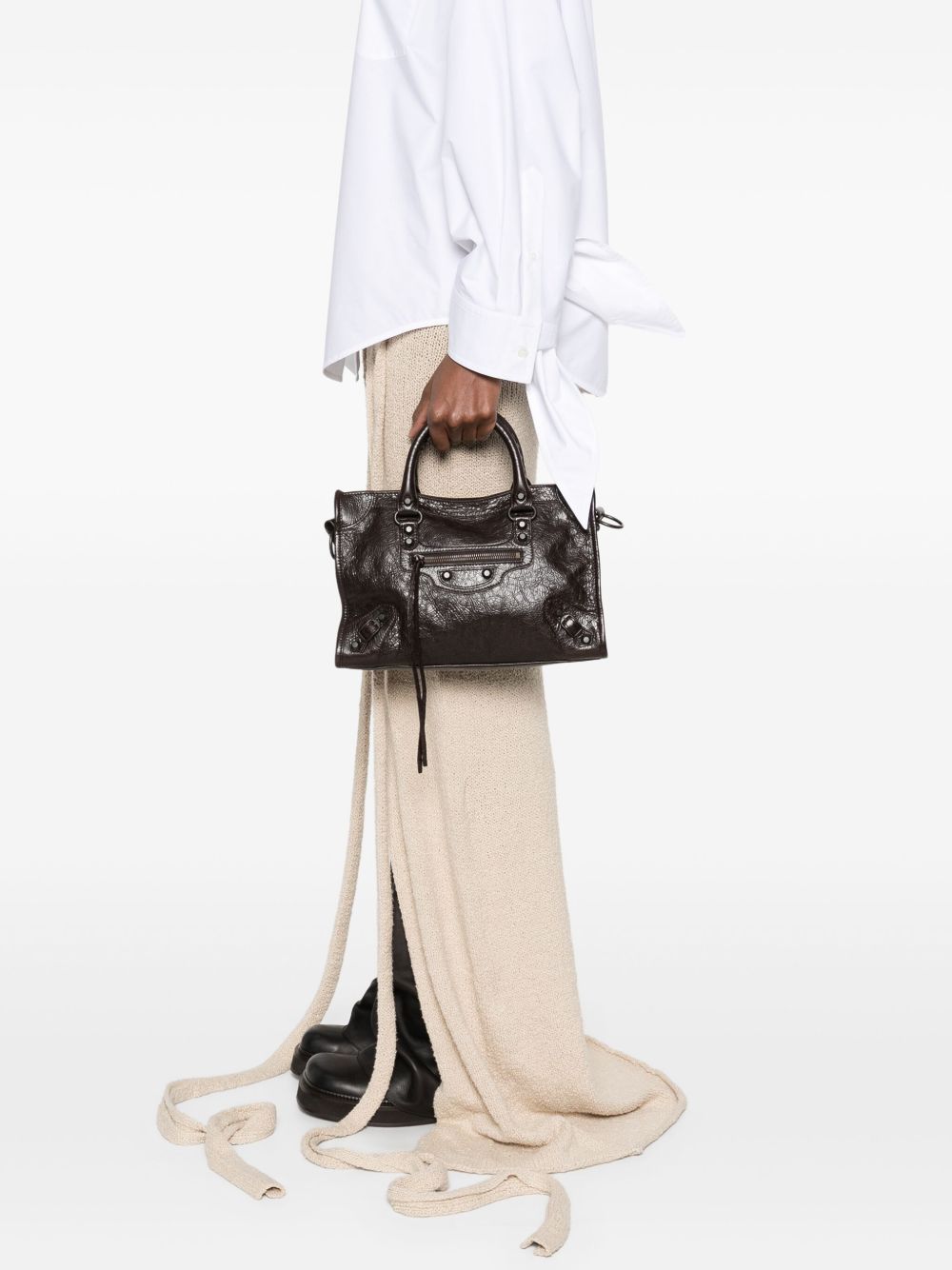 Balenciaga Bags Brown Calf Leather