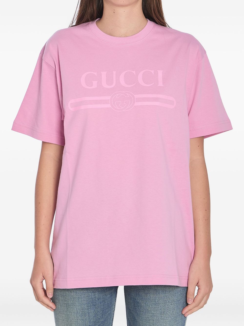 Gucci T-Shirts And Polos Pink Cotton