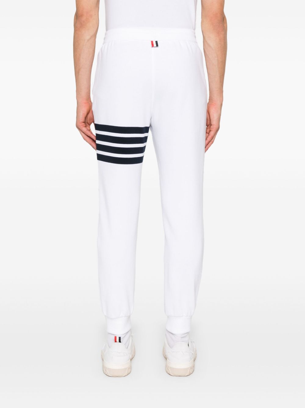 Thom Browne Trousers White Self: Cotton