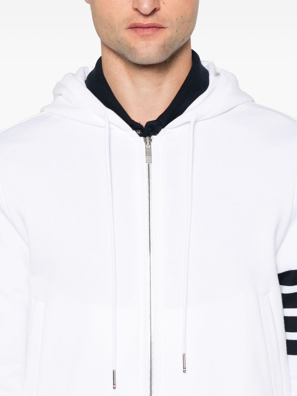Thom Browne Sweaters White Self: Cotton