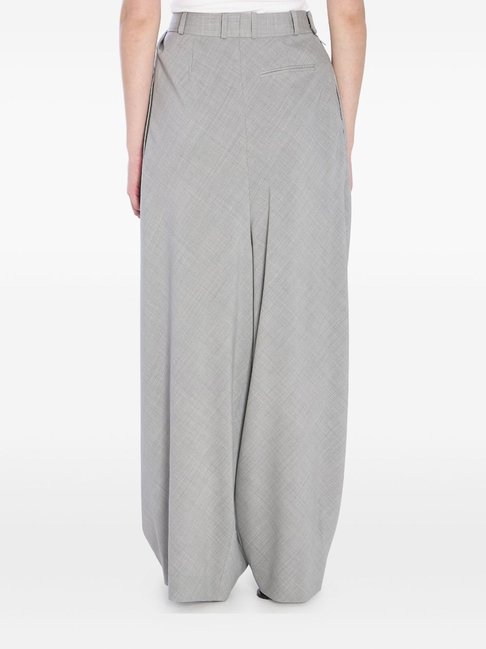 Loewe Trousers Light Grey Wool