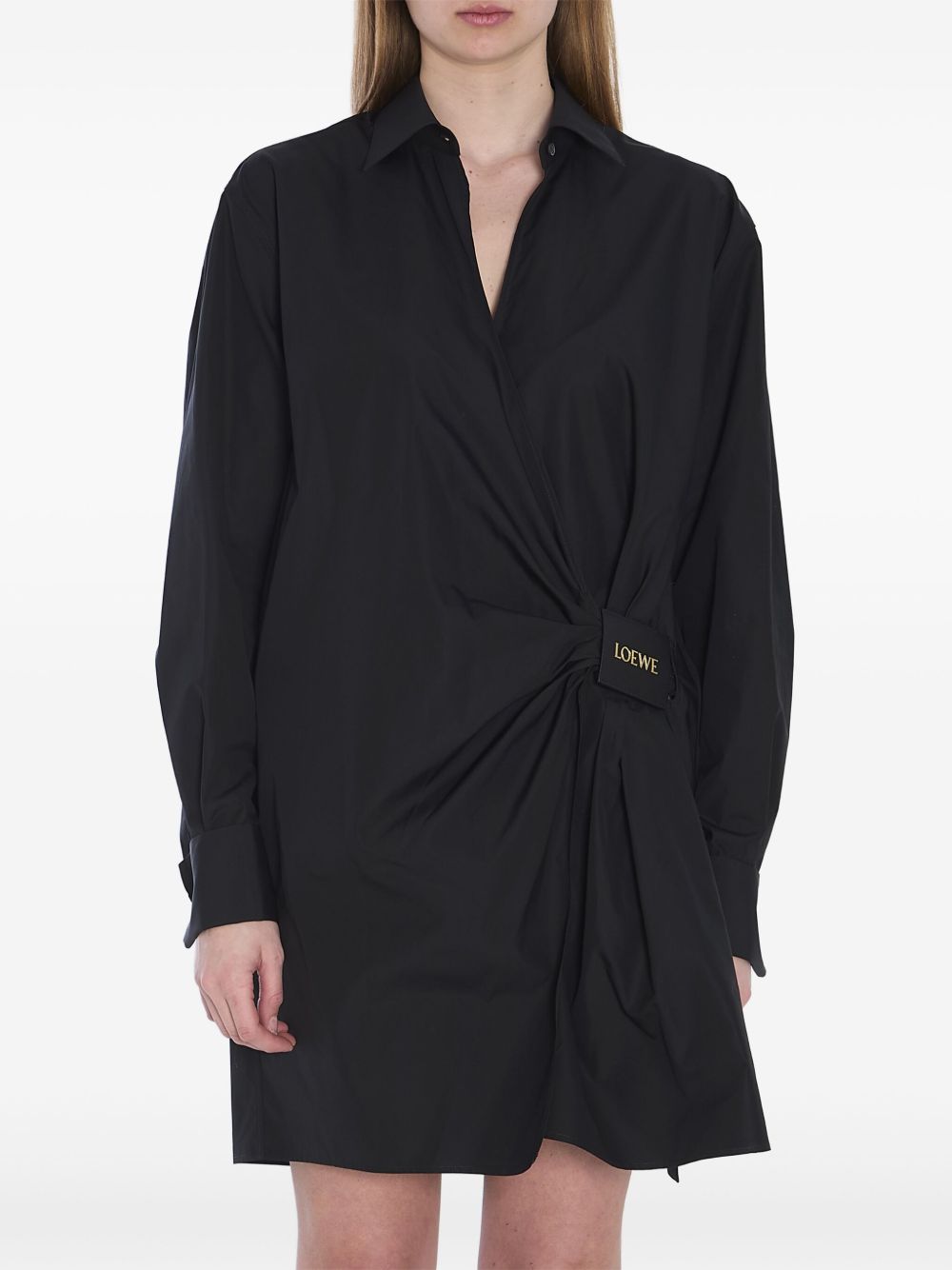 Loewe Dresses Black Cotton
