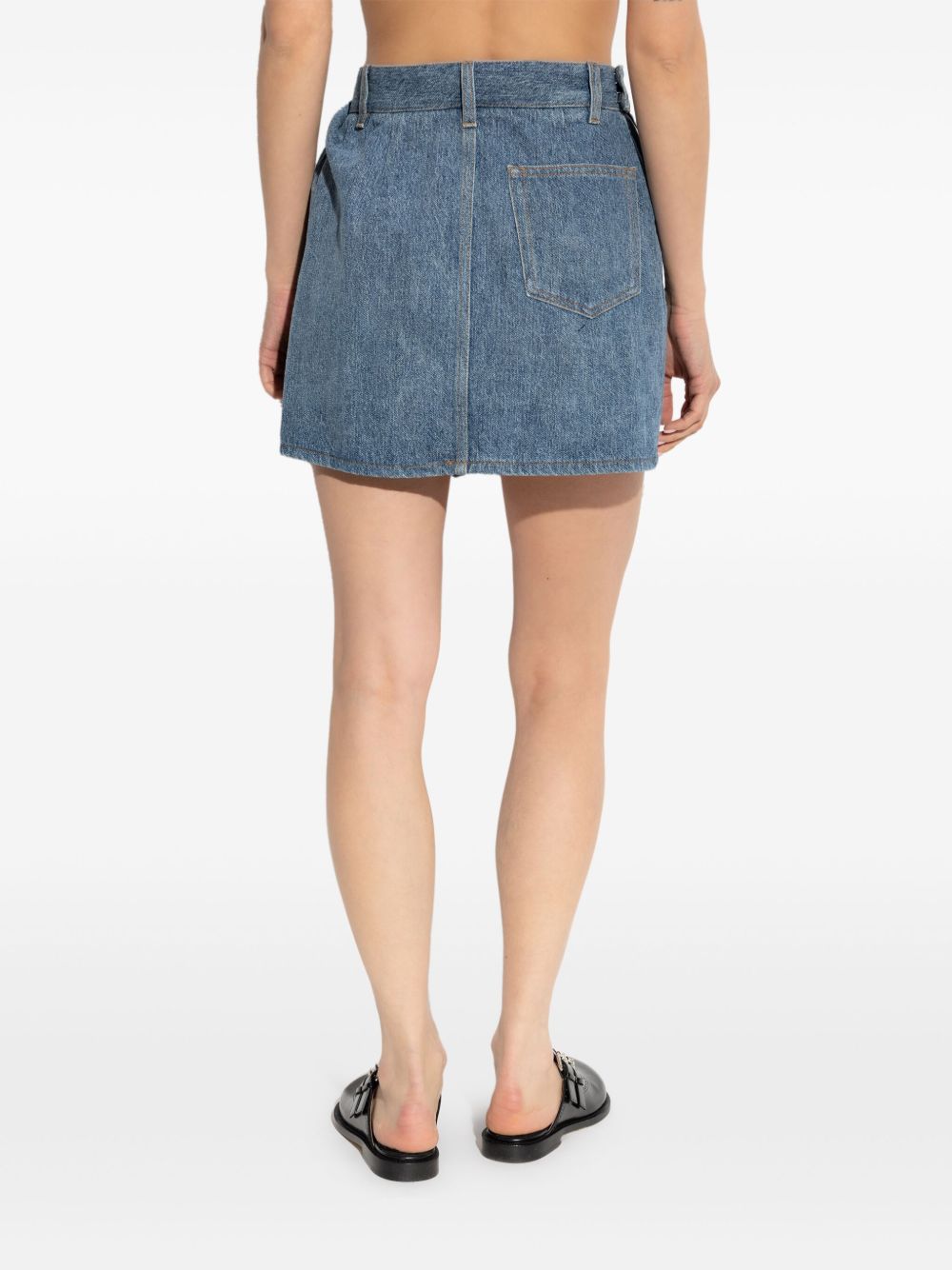 Loewe Skirts Blue Cotton