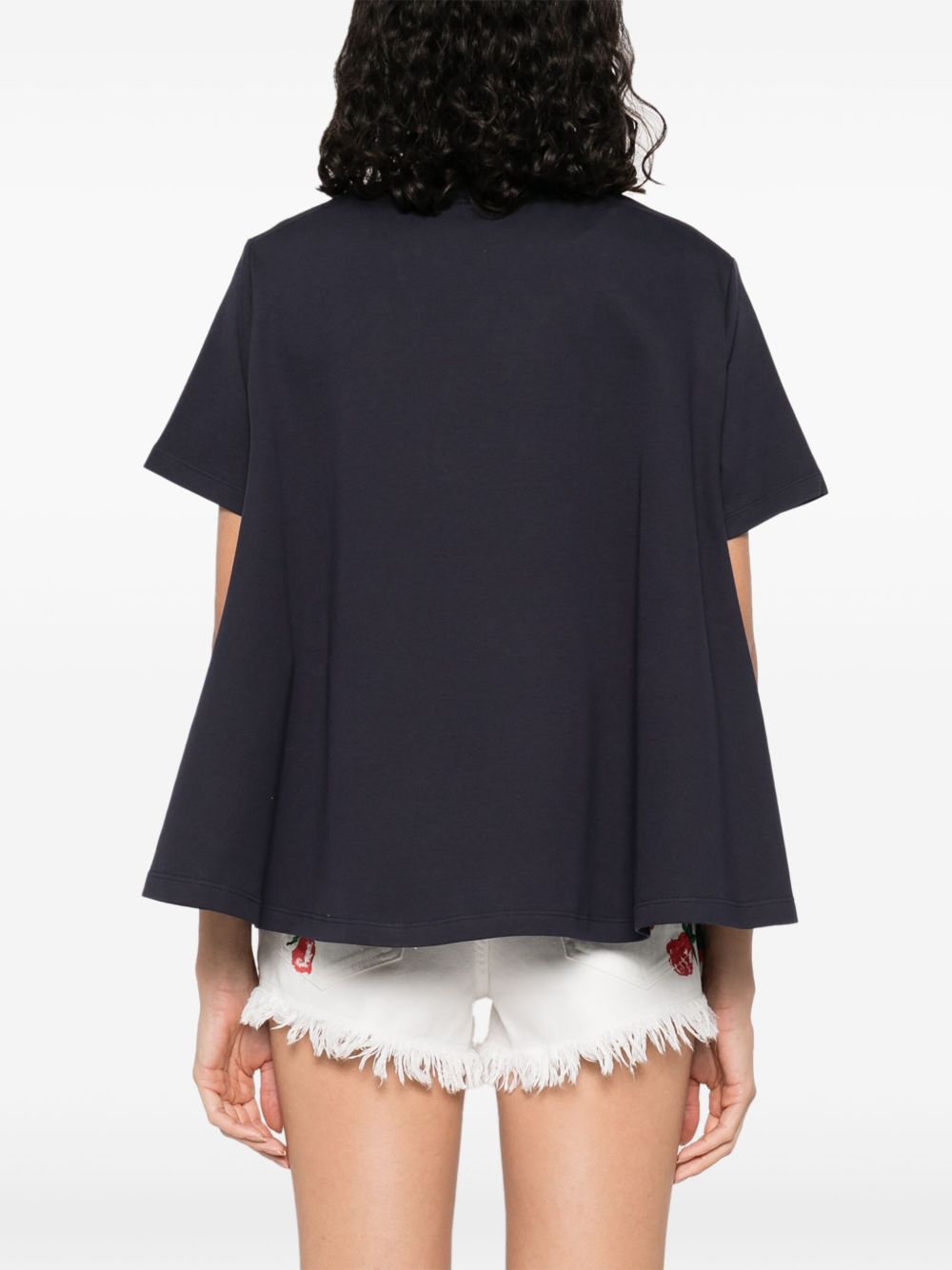 Loewe T-Shirts And Polos Blue Cotton Polyamide