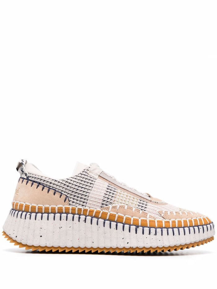 Chloè Sneakers Beige Polyester