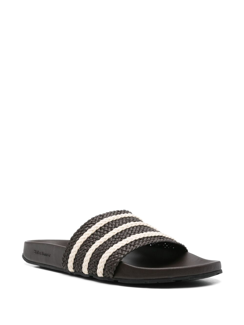 Adidas By Wales Bonner Sandals Brown Rubber