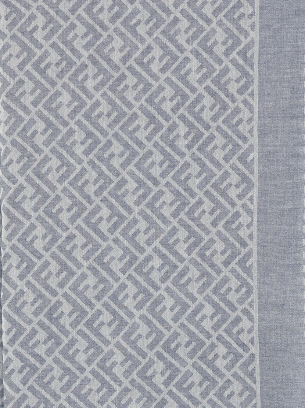 Fendi Scarfs Blue Cotton