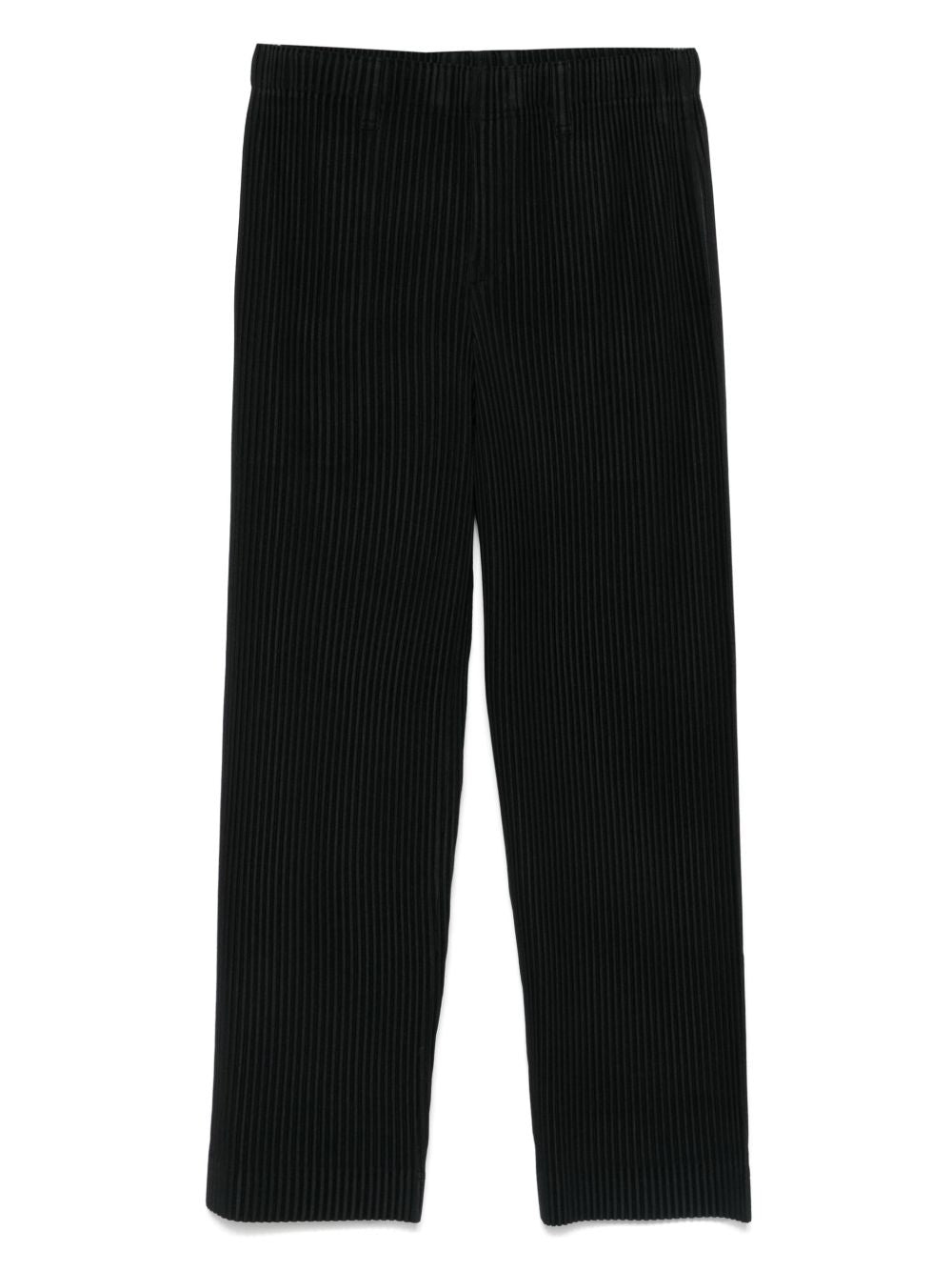 Homme Plisse Issey Miyake Trousers Black Polyester