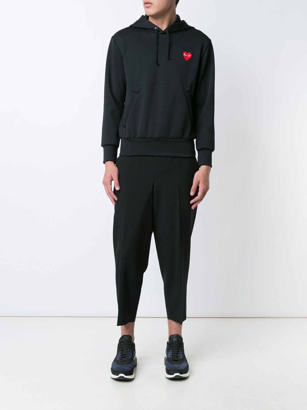 Comme Des Garcons Sweaters Black Polyester