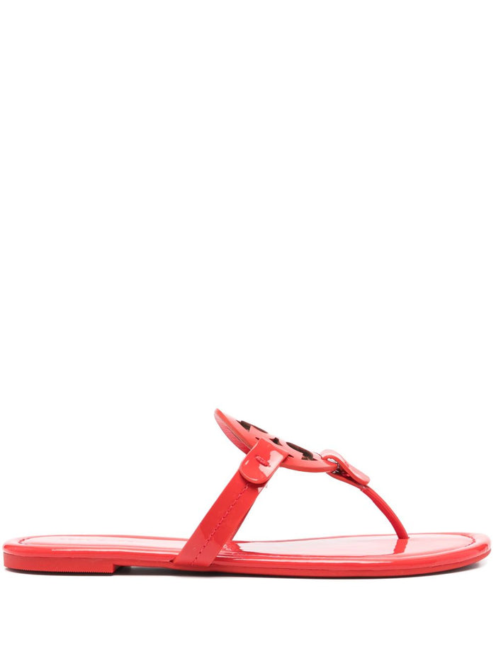 Tory Burch Sandals Red Leathear