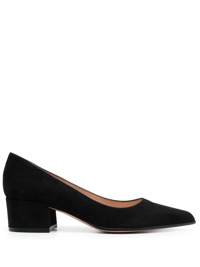 Gianvito Rossi With Heel Black Calf Leather