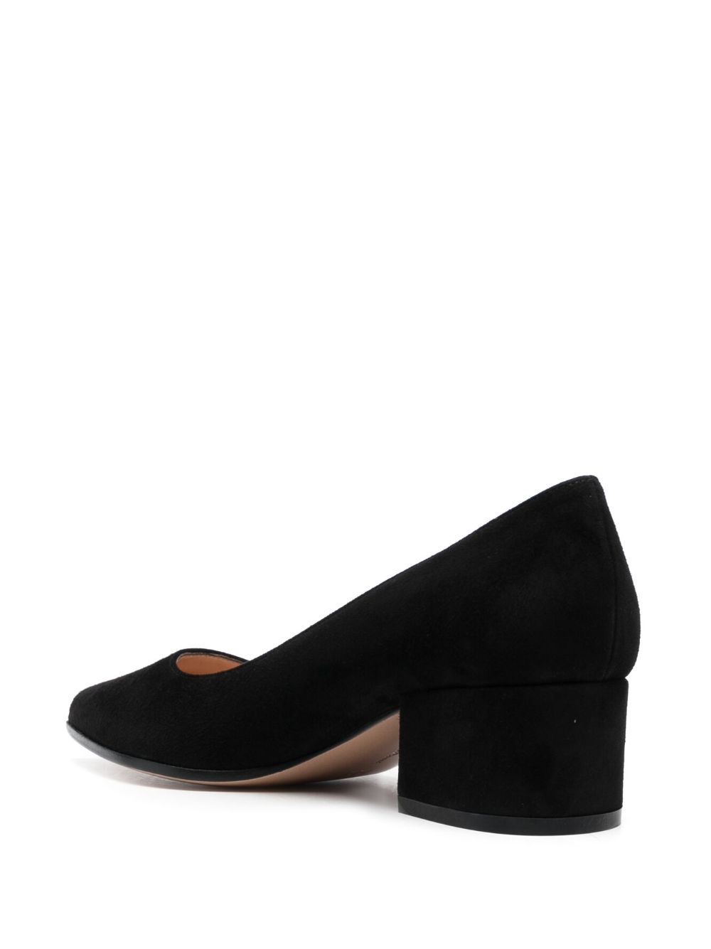 Gianvito Rossi With Heel Black Calf Leather